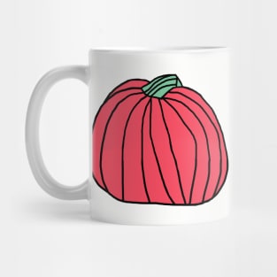 Big Red Pumpkin Mug